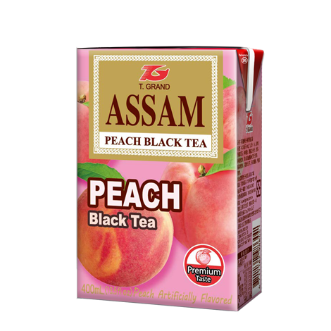 Assam Peach Black Tea 400ml